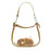 Desden Gameday Clara Clear Purse With Vegan Leather Trim and Straps