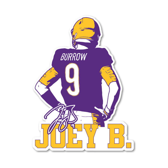 Joe Burrow 'Where I'm From' Joey B Decal