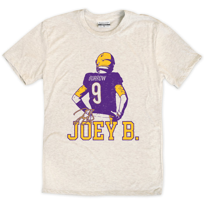 Joe Burrow 'Where I'm From' Joey B Tri-Blend T-Shirt - Oatmeal
