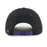 LSU Tigers 47 Brand Diamond Cut 47 Hitch Five-Panel Hat - Black