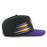LSU Tigers 47 Brand Diamond Cut 47 Hitch Five-Panel Hat - Black