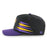 LSU Tigers 47 Brand Diamond Cut 47 Hitch Five-Panel Hat - Black