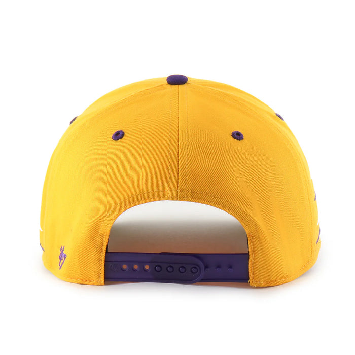 LSU Tigers 47 Brand Diamond Cut 47 Hitch Five-Panel Hat - Gold