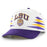 LSU Tigers 47 Brand Diamond Cut 47 Hitch Five-Panel Hat - White