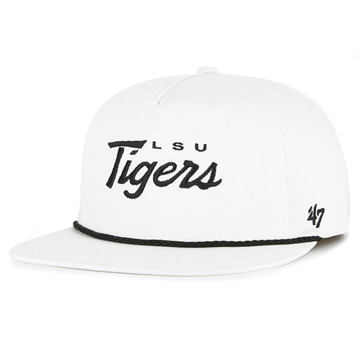 LSU Tigers 47 Brand Small Town Captain RL Rope Hat - White