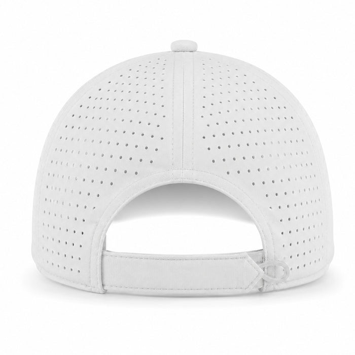 LSU Tigers Ahead Birdie Mike Vento Unstructured AeroSphere Perforated Performance Hat - White
