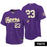 LSU Tigers ProSphere Baseball National Champions Youth Full-Button Baseball Fan Jersey - Purple