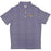LSU Tigers Section 103 Tiger Head LA Pattern Performance Stretch Polo - Purple