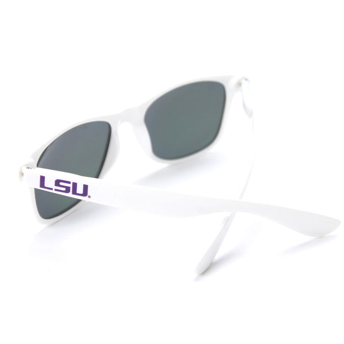 LSU Tigers Society 43 Wayfarer Sunglasses - White