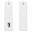 LSU Tiger Ahead Birdie Mike Embroidered Clip & Go Golf Towel - White