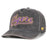 LSU Tigers 47 Brand Reclaim Corded Baseball Tigers Script Hitch Hat - Coal