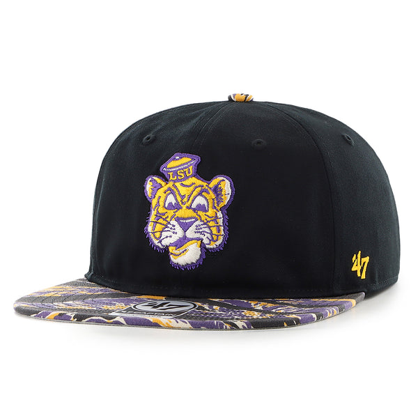 LSU Tigers 47 Brand Beanie Mike Bayou '47 Captain RL Adjustable