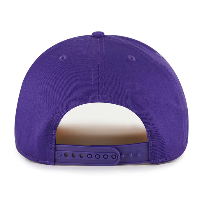 LSU Tigers 47 Brand Beanie Mike Byline Hitch Five-Panel Rope Hat - Purple