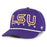 LSU Tigers 47 Brand Beanie Mike Byline Hitch Five-Panel Rope Hat - Purple
