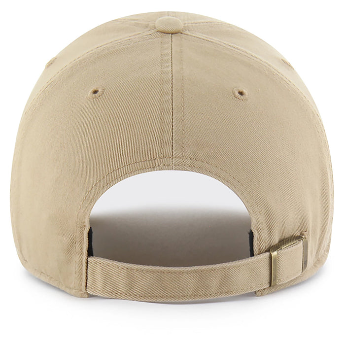 LSU Tigers 47 Brand Beanie Mike Micro Patch Adjustable Clean Up Hat - Khaki