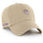 LSU Tigers 47 Brand Beanie Mike Micro Patch Adjustable Clean Up Hat - Khaki
