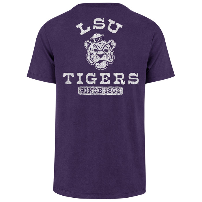 LSU Tigers 47 Brand Beanie Mike Regent Franklin T-shirt - Purple