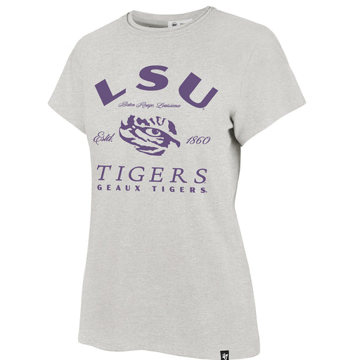 LSU Tigers 47 Brand Break Free Frankie Women's T-shirt - Grey