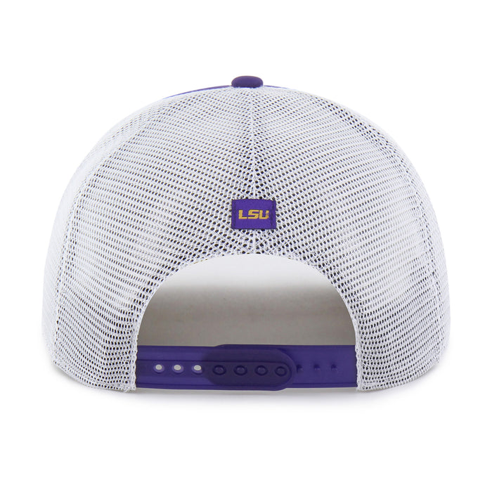 LSU Tigers 47 Brand Brrr Condor Mesh Hitch Trucker Hat - Purple