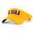 LSU Tigers 47 Brand Brrr Performance Adjustable Visor - Gold