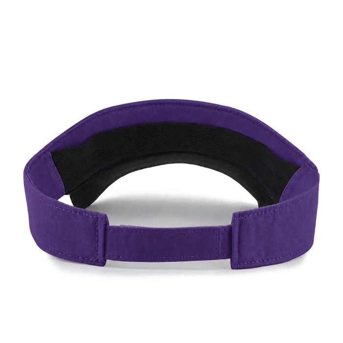 LSU Tigers 47 Brand Brrr Performance Adjustable Visor - Purple