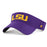 LSU Tigers 47 Brand Brrr Performance Adjustable Visor - Purple