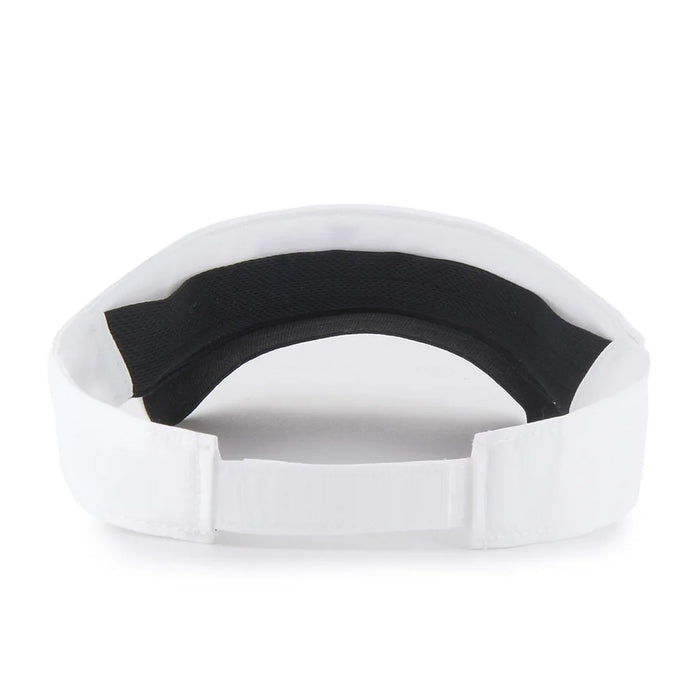 LSU Tigers 47 Brand Brrr Performance Adjustable Visor - White