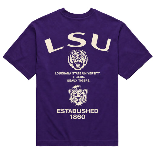 LSU Tigers 47 Brand Constantine Foundation Heavyweight T-shirt - Purple