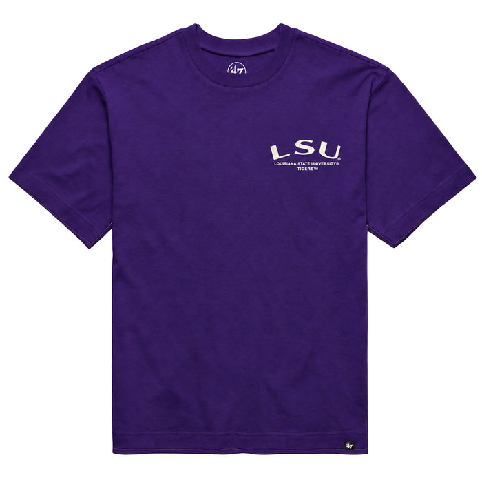 LSU Tigers 47 Brand Constantine Foundation Heavyweight T-shirt - Purple