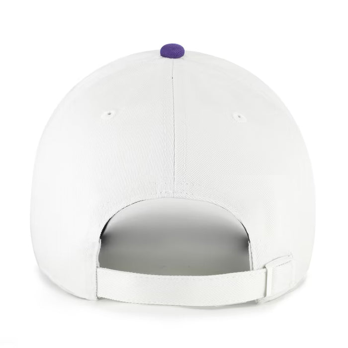 LSU Tigers 47 Brand Contemporary Two Tone Clean Up Adjustable Hat - Sandstone / Purple