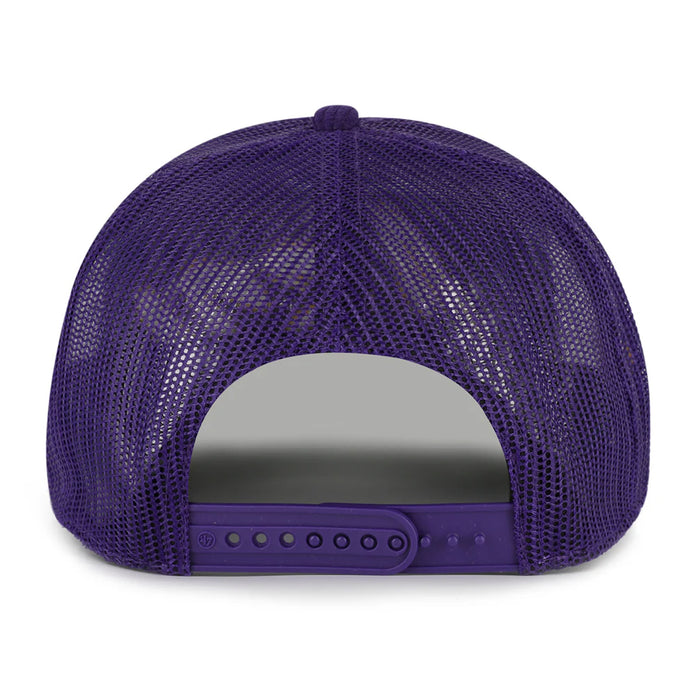 LSU Tigers 47 Brand Double Head Gridiron Corded Script Hitch Rope Hat - Purple