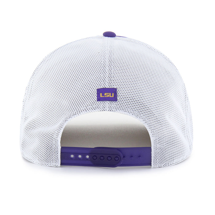 LSU Tigers 47 Brand Downburst HitchMesh Trucker Rope Hat - Purple