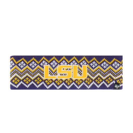 LSU Tigers 47 Brand Elsa Knit Headband - Purple