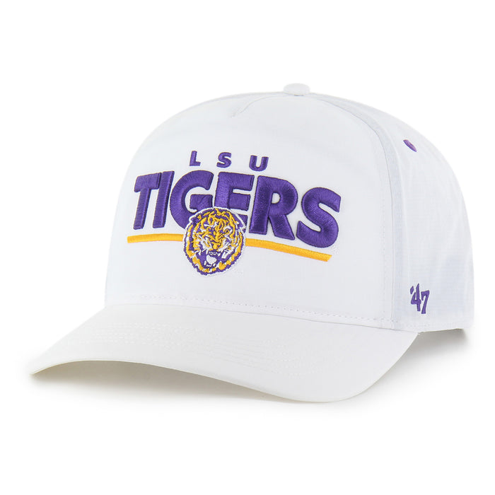 LSU Tigers 47 Brand Expressway Hitch Lightweight Performance Rope Hat - White