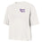 LSU Tigers 47 Brand Geaux Tigers Straight Thru Reed City Crop T-Shirt - Sandstone