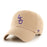 LSU Tigers 47 Brand Interlock Clean Up Adjustable Hat - Khaki