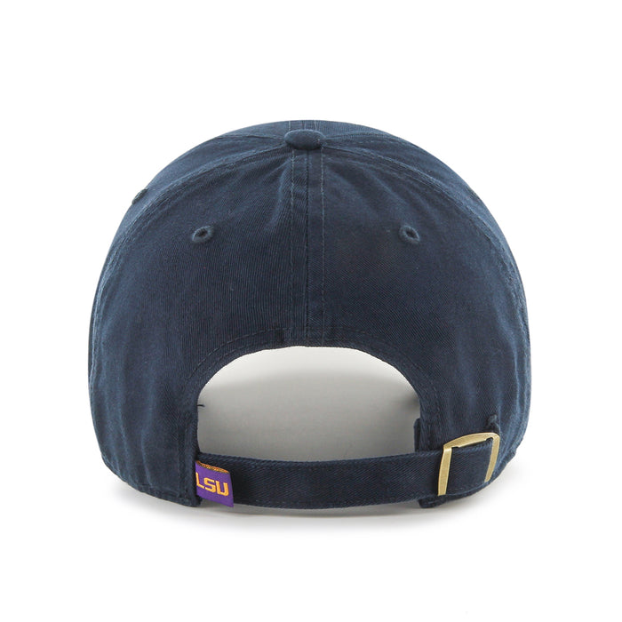 LSU Tigers 47 Brand Interlock Clean Up Adjustable Hat - Navy