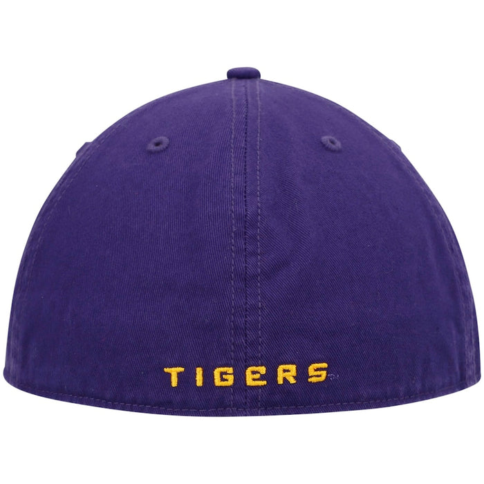 LSU Tigers 47 Brand Gold Interlock Franchise Fitted Hat - Purple