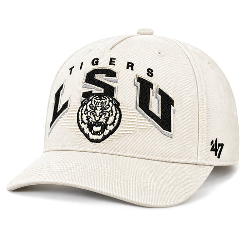 LSU Tigers 47 Brand Pomona Hitch Five-Panel Hat - Sandstone