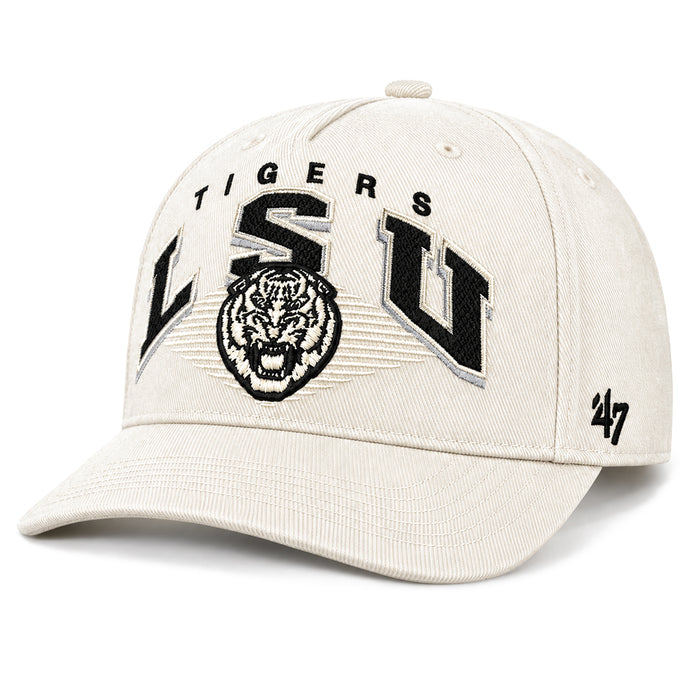 LSU Tigers 47 Brand Pomona Hitch Five-Panel Hat - Sandstone