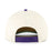LSU Tigers 47 Brand Premium Beanie Mike Pomona Hitch Five-Panel Rope Hat - Natural / Purple