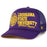 LSU Tigers 47 Brand Region Foam Mesh Trucker Hat - Purple