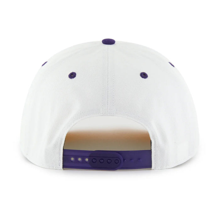 LSU Tigers 47 Brand Roscoe Hitch Five-Panel Rope Hat - White / Purple