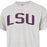 LSU Tigers 47 Brand Round Vault Arch Premium Franklin Applique T-shirt - Grey
