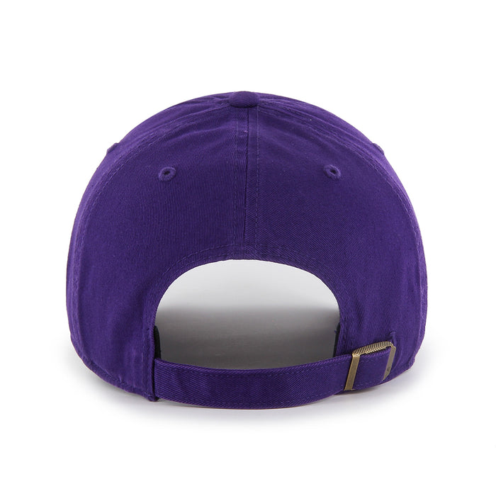 LSU Tigers 47 Brand Round Vault Arch Ryker Clean Up Adjustable Hat - Purple