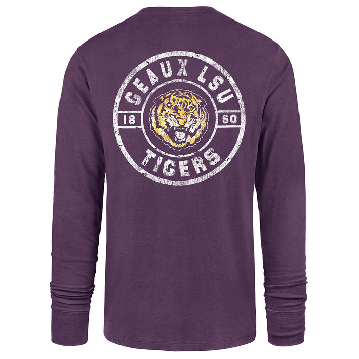 LSU Tigers 47 Brand Round Vault Regent Franklin Long Sleeve