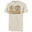 LSU Tigers 47 Brand Round Vault Seal Bottom Line Scrum T-shirt - Dune