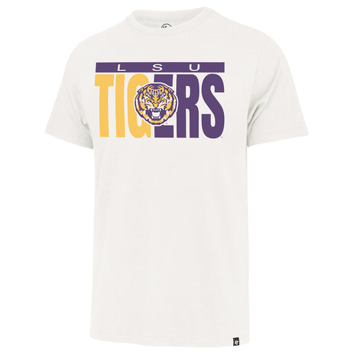 LSU Tigers 47 Brand Tiger Head Half Block Franklin T-shirt - Sandstone