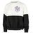LSU Tigers 47 Brand Women's Take Two Bonita Color Block Sweatshirt - Sand / Black