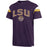 LSU Tigers 47 Round Vault Arch Mike Coverall Bleeker Premium T-shirt - Purple
